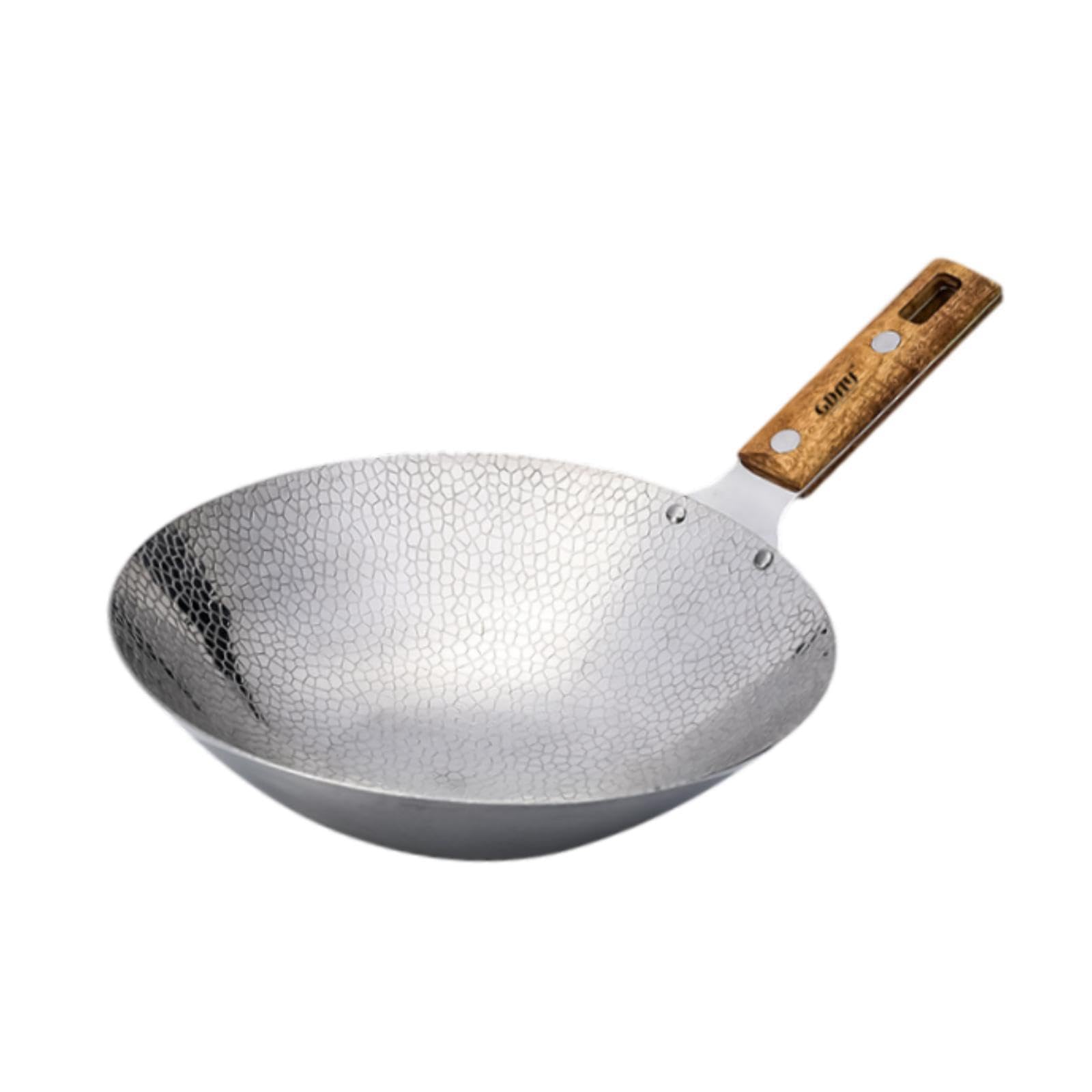 Wok chinois portable 30cm pour des repas conviviaux en famille
