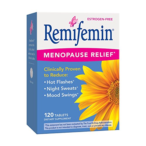 Enzymatic Therapy Remifemin Estrogen-Free Menopause Relief, 120 Tablets