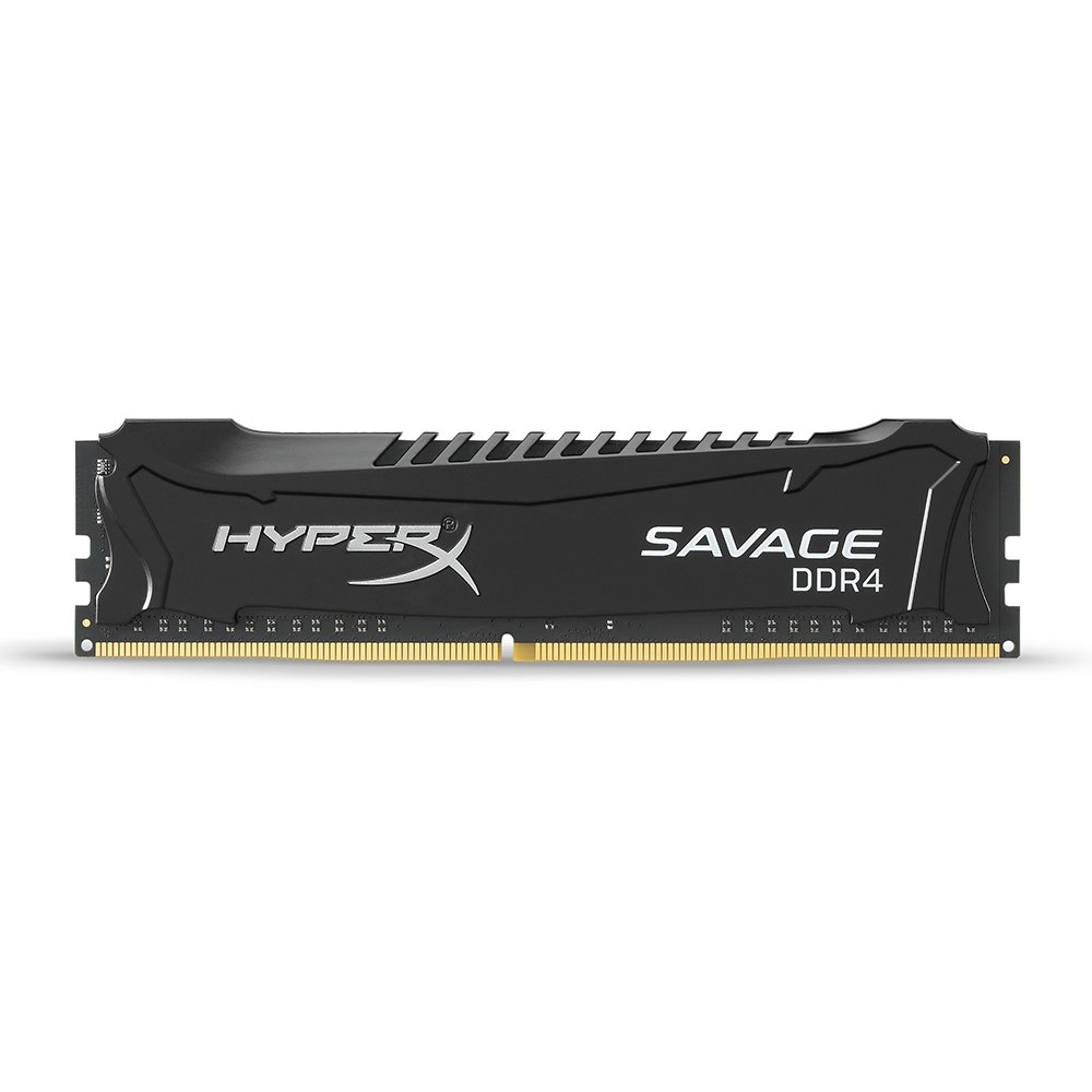 HyperX Kingston Technology Savage Black 4GB 3000MHz DDR4 CL15 DIMM XMP Memory (HX430C15SB2/4)