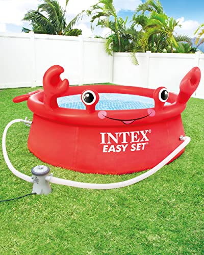 Intex 26100Eh Happy Crab 6Ft X 20In Easy Set Above Ground Pool #TOP5