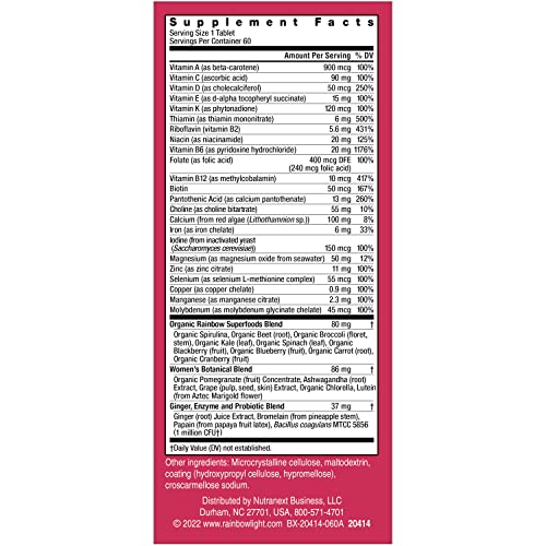 Rainbow Light 21703 Womens One High-Potency Daily Multivitamin thumb #15