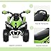 Imagen de HOMCOM Quad Correpasillos Coche Correpasillos para Niños de 18-36 Meses con Función de Luces y Música Soporta hasta 20 kg 67