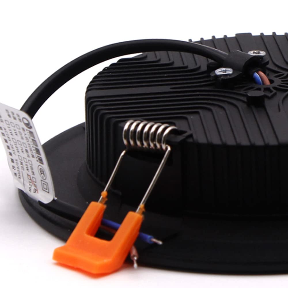 14 Sztuk Bezświetlnych Lamp Sufitowych Led Wafer Downlight 2,5-8 Cali, Do Montażu Podtynkowego, Reflektory Modernizacyjne 5 W-24 W, Ultracienki Panel Świetlny, 3 Ko,12w-4000k