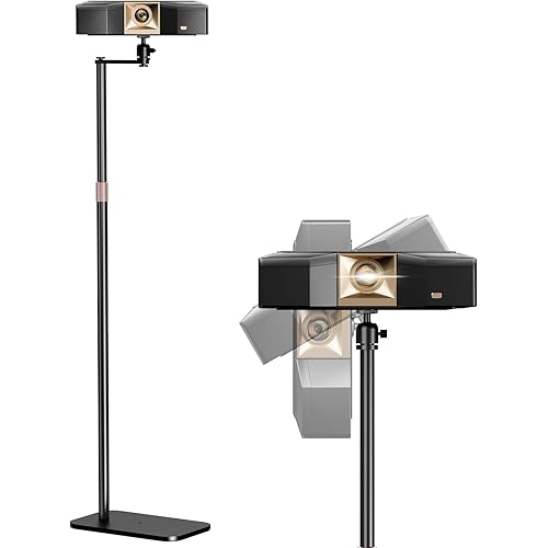 PUTORSEN Universal Projector Stand – Height Adjustable & 360° Rotatable Mount with 1/4" Screw, Compatible with Projectors, Cameras, Webcams for Home, Office, and Outdoor Use