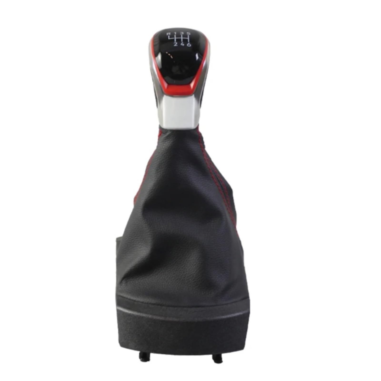 Lvgvzttgkm Red 6 Speed For Seat Ibiza 2002-2010 Gear Shifter Knob Style Red/Blue