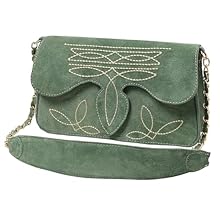 American Darling Boot Stitched Genuine Suede Leather Cross body Bag,
Genuine Leather Western Purse with YKK Zipper