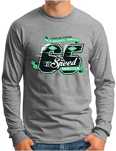 T-shirt manches longues car racing OM3 pour sorties club auto