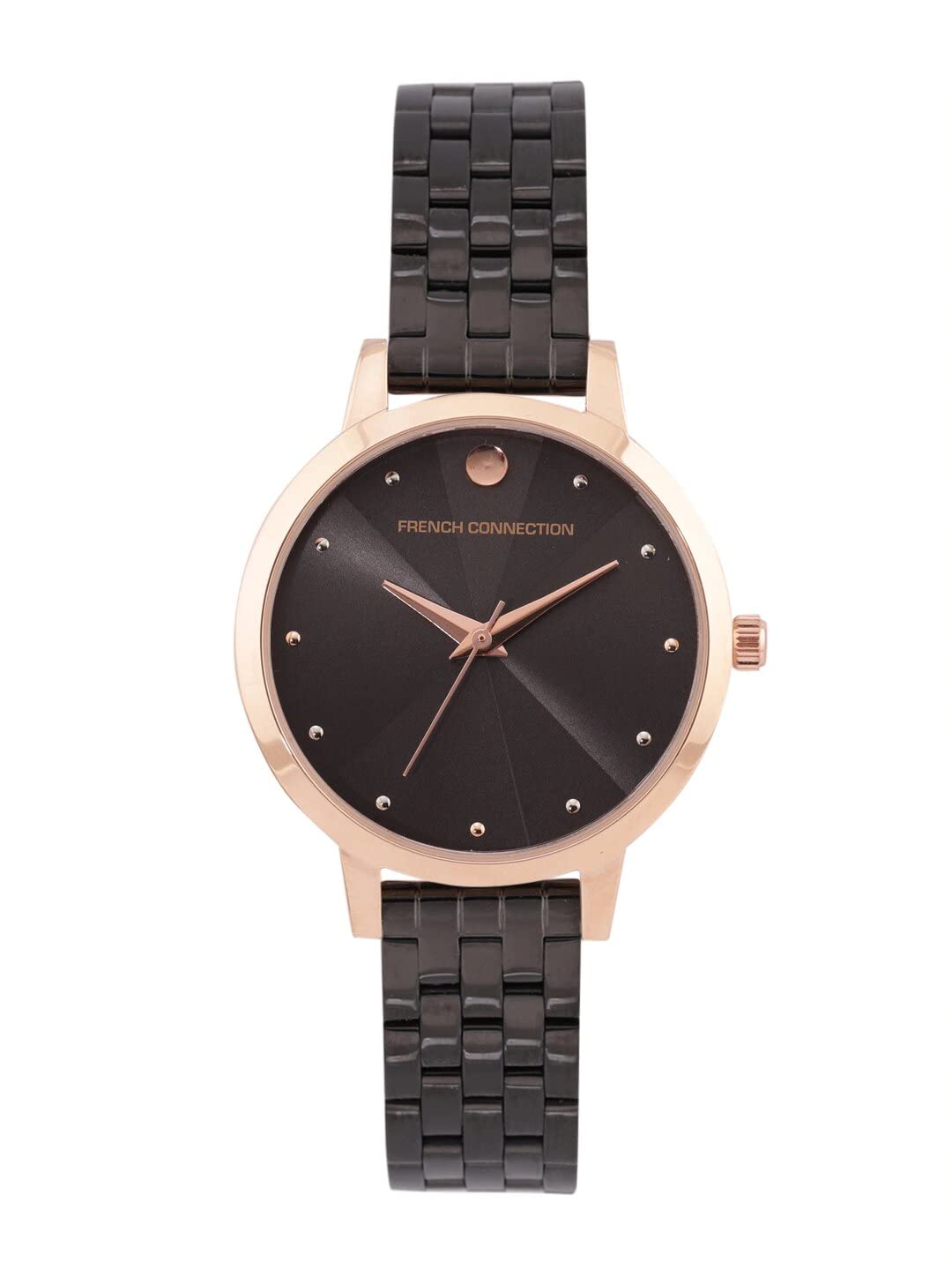 French Connection Analog Black Dial Womens Watch-FCN00017E (B0B2K21275) Amazon Price History, Amazon Price Tracker