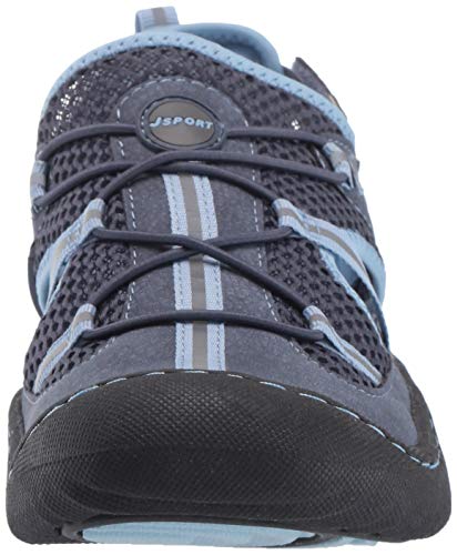 JSport by Jambu Women's Bleeker Fisherman Sandal, navy stone/blue, 6.5 M US