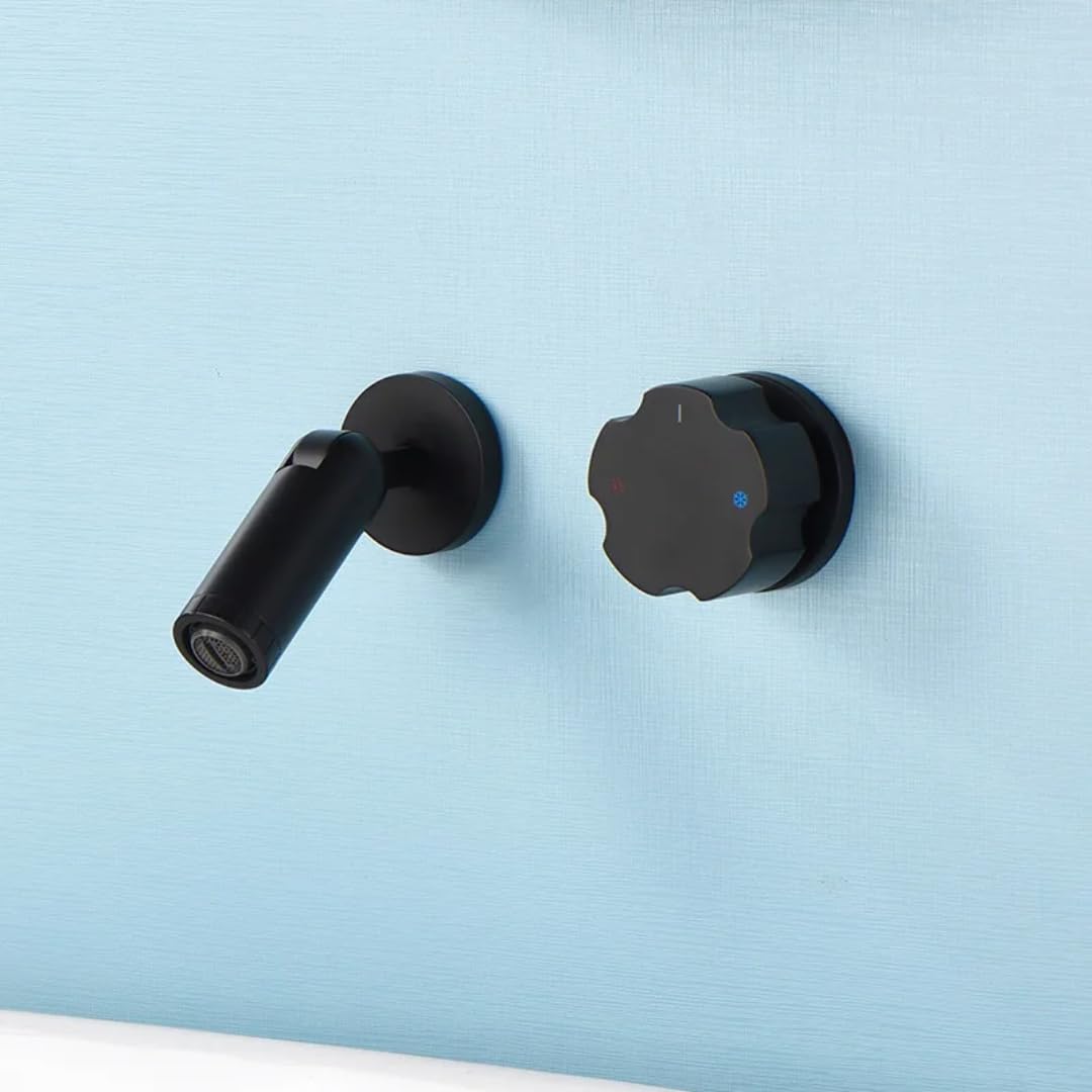 Grifo mezclador empotrado de pared: gane espacio y modernidad en su lavabo