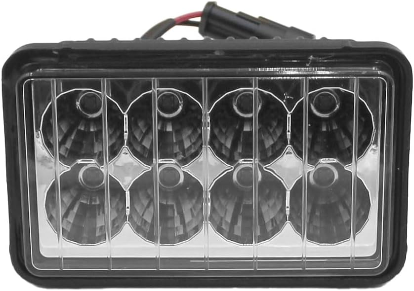 Reliable Aftermarket Parts RAParts LED Headlight Fits Case Fits John Deere Fits New Holland Skid Steer Models