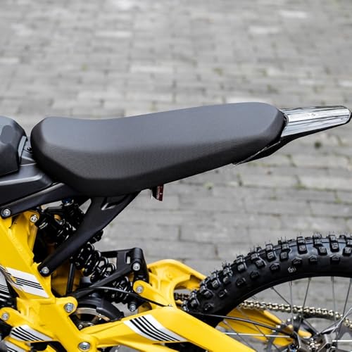 Cojín de asiento para moto Sur Ron Light Bee X de cuero resistente 4