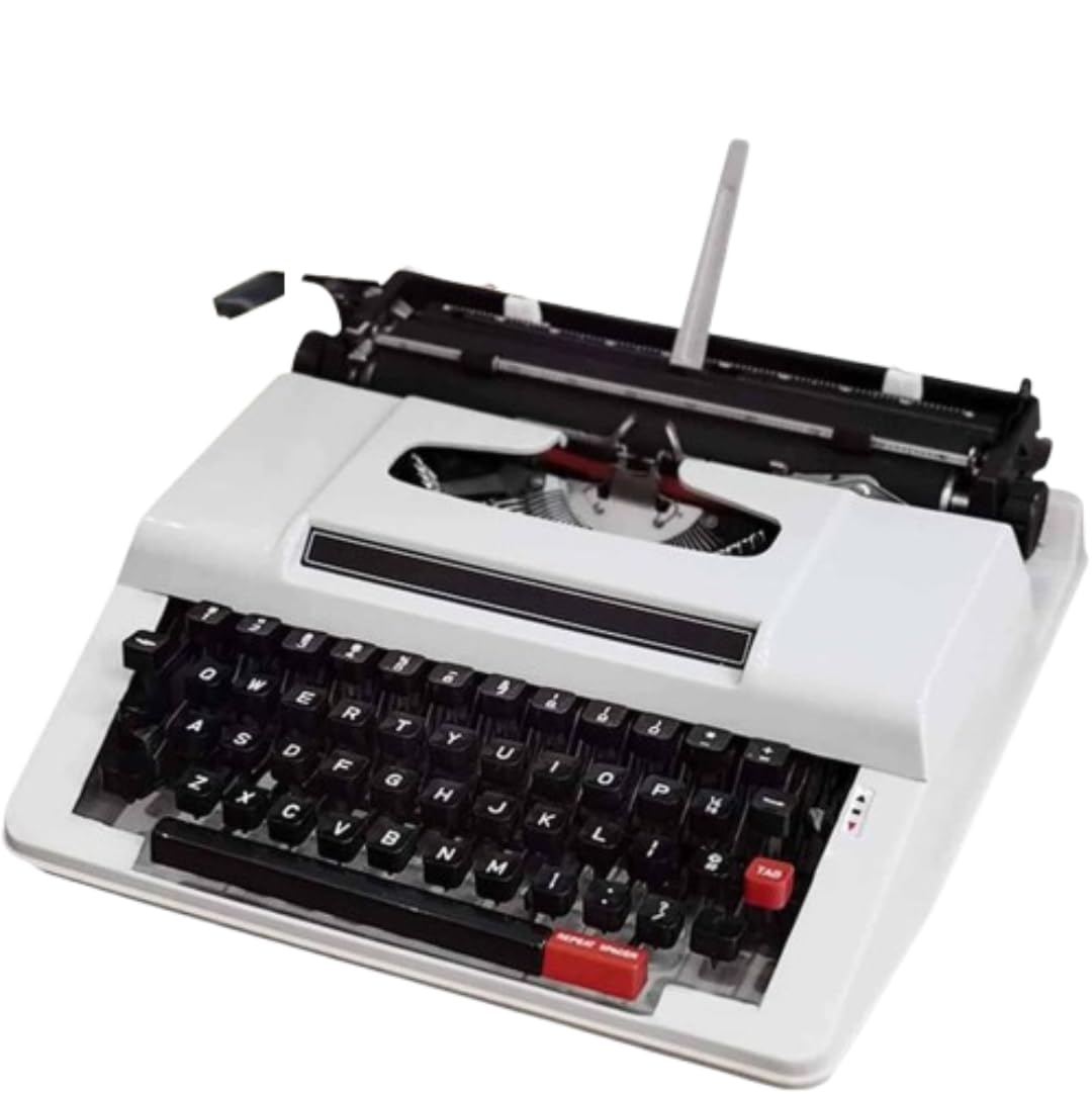 Macchina da Scrivere Manuale Antica, Classica Macchina da Scrivere Meccanica, Arredamento per Ufficio, scrivania