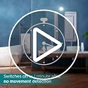 Image of Philips Motion Sensor B22 LED Bulb | Motion Sensor Light for Home | Motion Sensor LED Bulb | Crystal White, Pack of 3