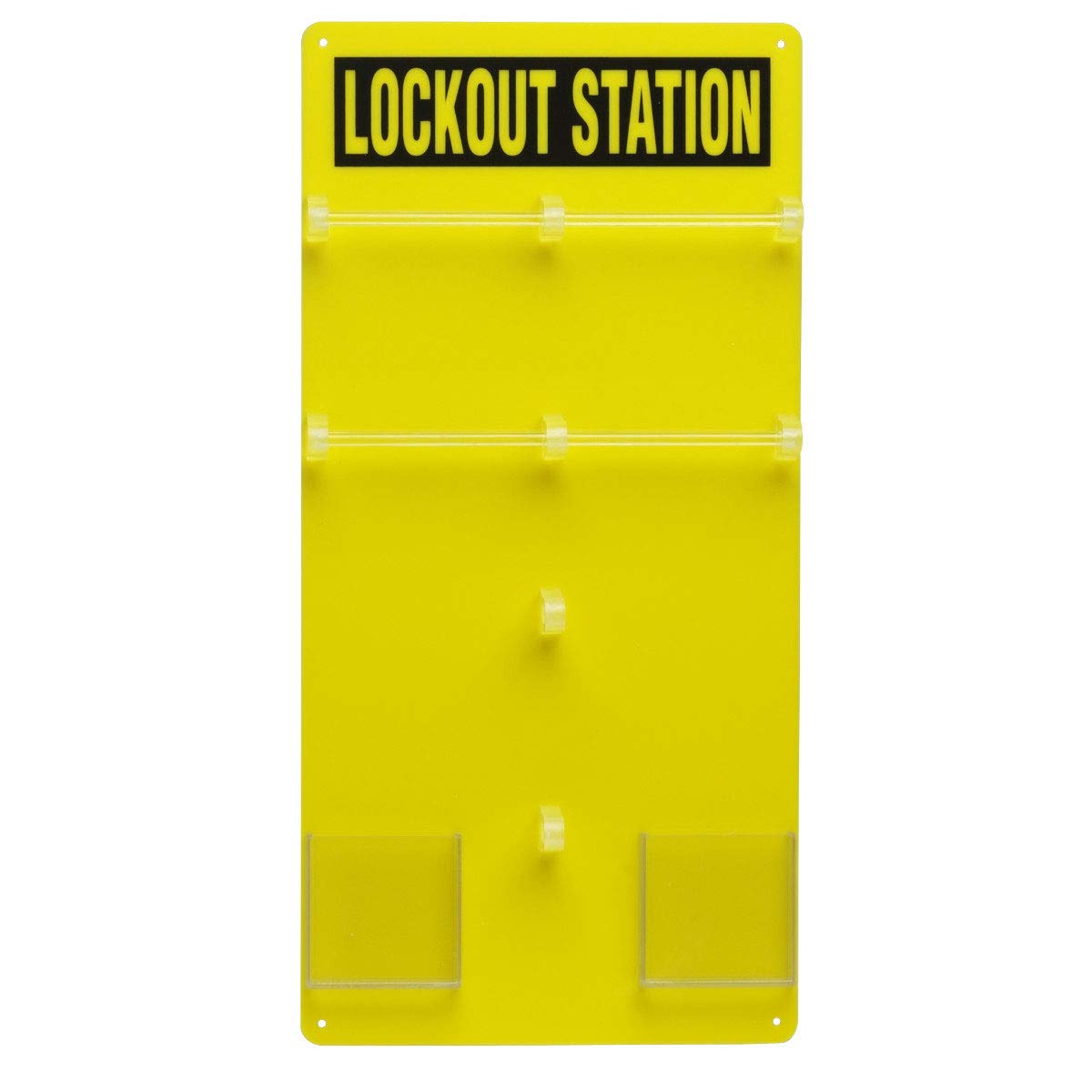 Brady Unfilled Lockout Station, 5-Padlock Capacity