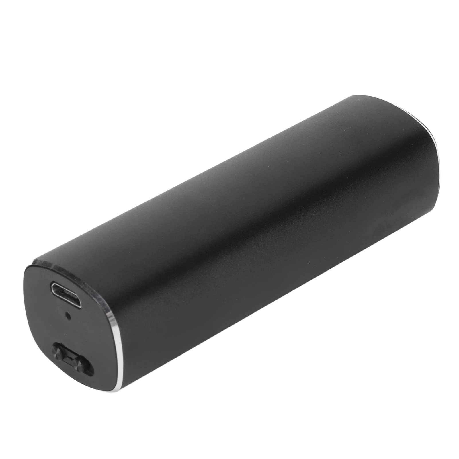 Mały Dyktafon, Nagrywanie Jednym Przyciskiem Odtwarzacz MP3 Akumulator Aktywowany Głosem Mini Dyktafon Magnetyczny do Sali Konferencyjnej (Neutralny angielski, czarny 16 GIGA BAJTÓW)