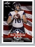 2020 Leaf Draft #71 Jordan Love RC - Utah State Aggies Green Bay Packers (All-American) (RC - Rookie Card) NM-MT NFL Trading Football Card