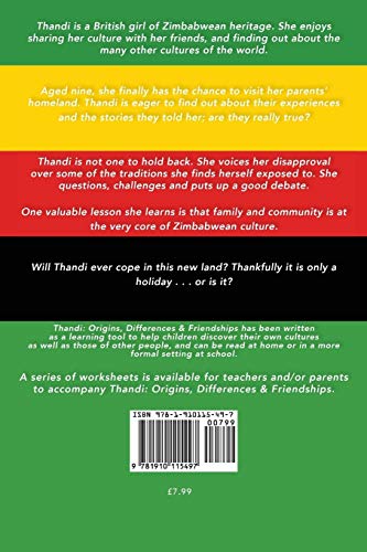 Origins, Differences & Friendships: A children's book for 8-12 year olds