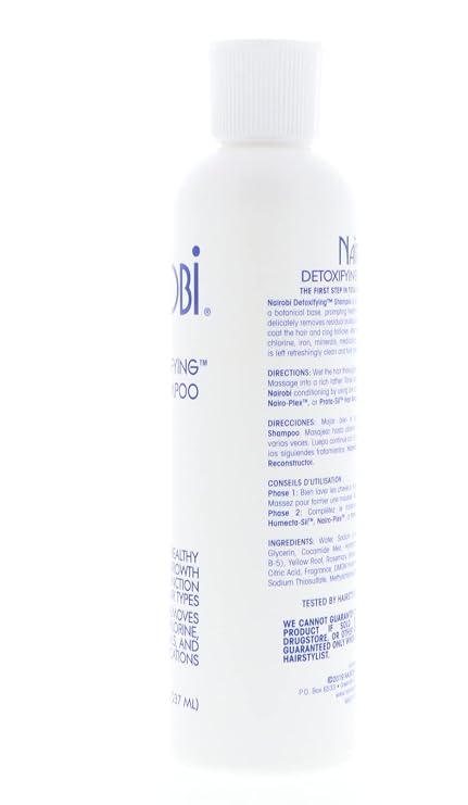 Detoxifying Shampoo By Nairobi for Unisex, 8 Ounce