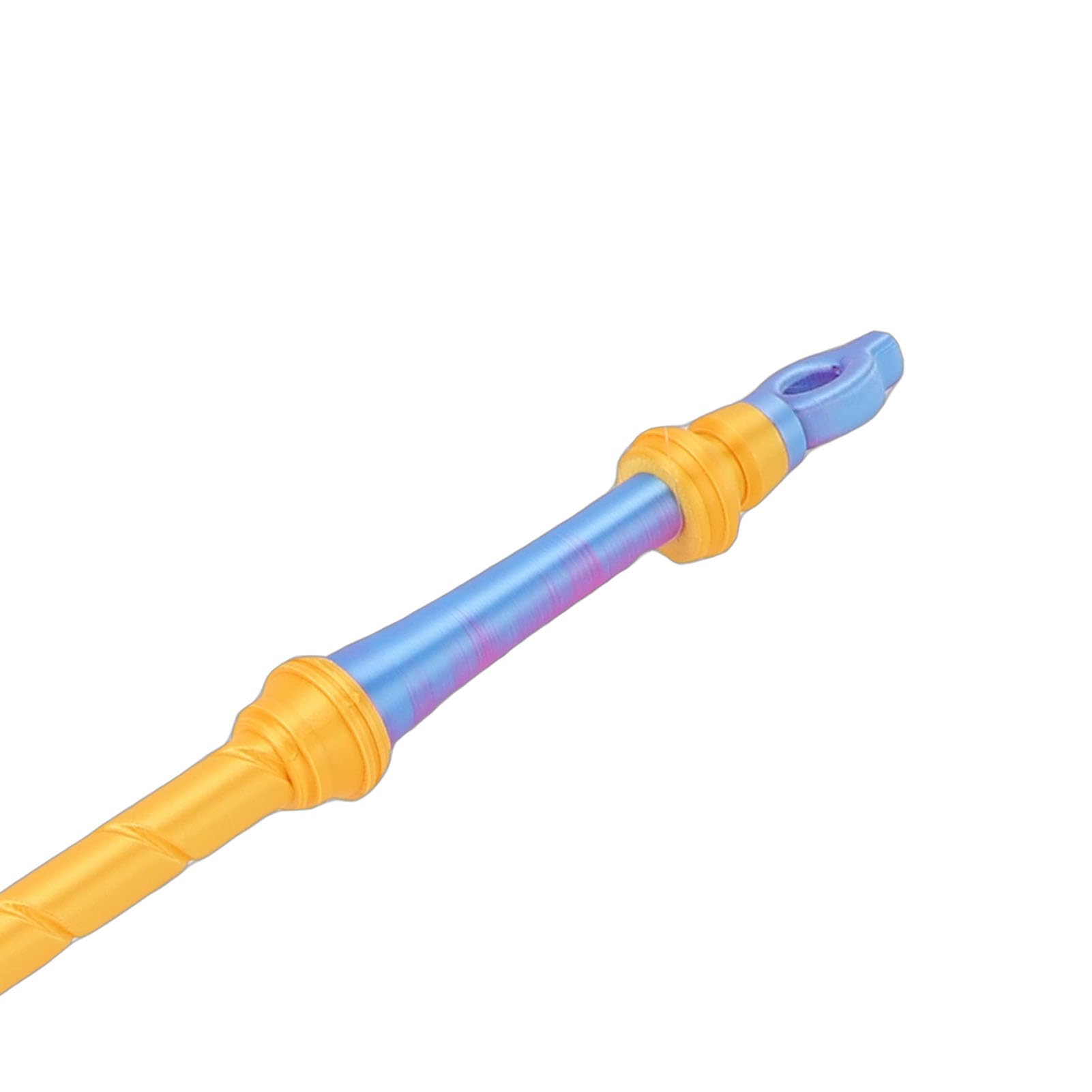 Sxhlseller Jouet de Hache imprimé en 3D pour Enfants, Accessoire de Costume PLA, Violet et Jaune, épée de Cosplay pour Fête et Jeu de Rôle