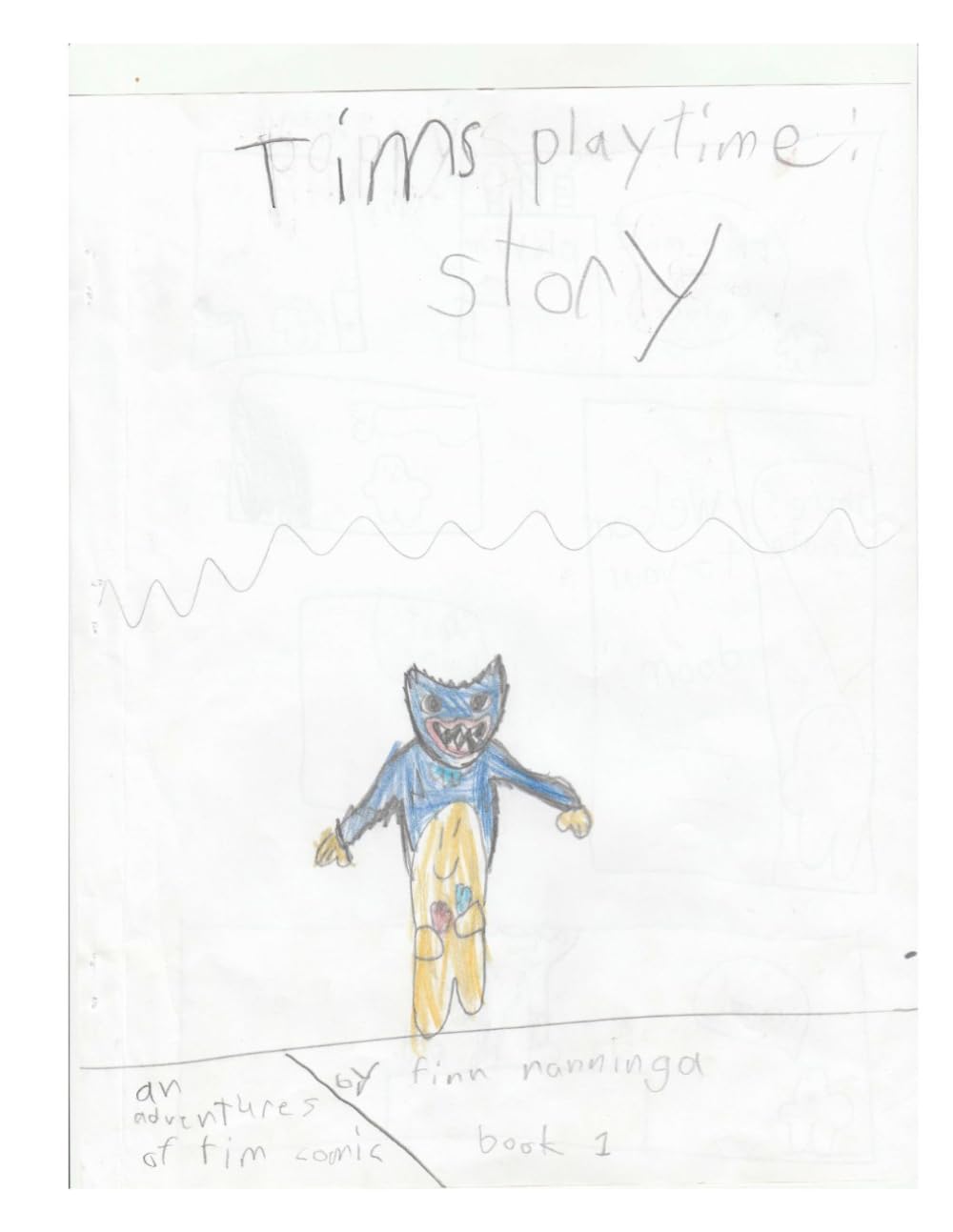 Tims Playtime Story: an adventures of tim comic