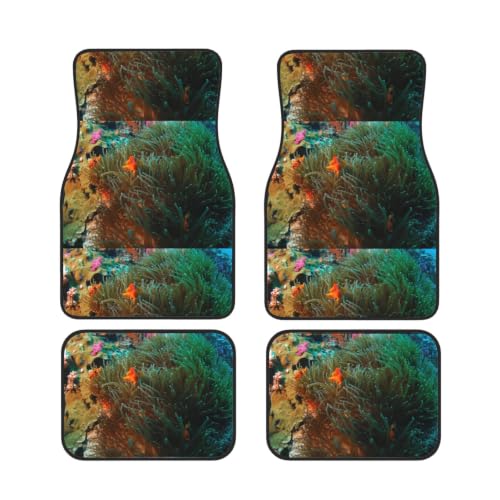 Alfombrillas para coche que evitan resbalones juego de neopreno lavable para suelo