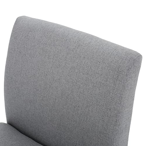 Christopher Knight Home Kassi Fabric Accent Chair, Grey - Image 9