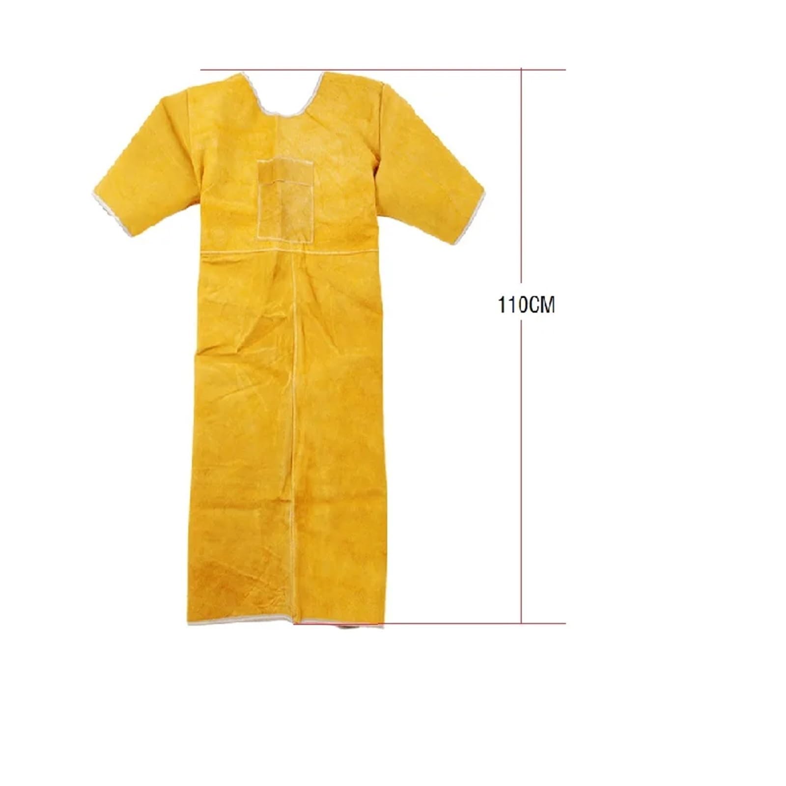 Delantal de Soldadura Profesional, Soldador de Cuero de Vaca, Ropa Protectora, Carpintero, Herrero, Ropa de jardín, Delantal de Trabajo de Color marrón
