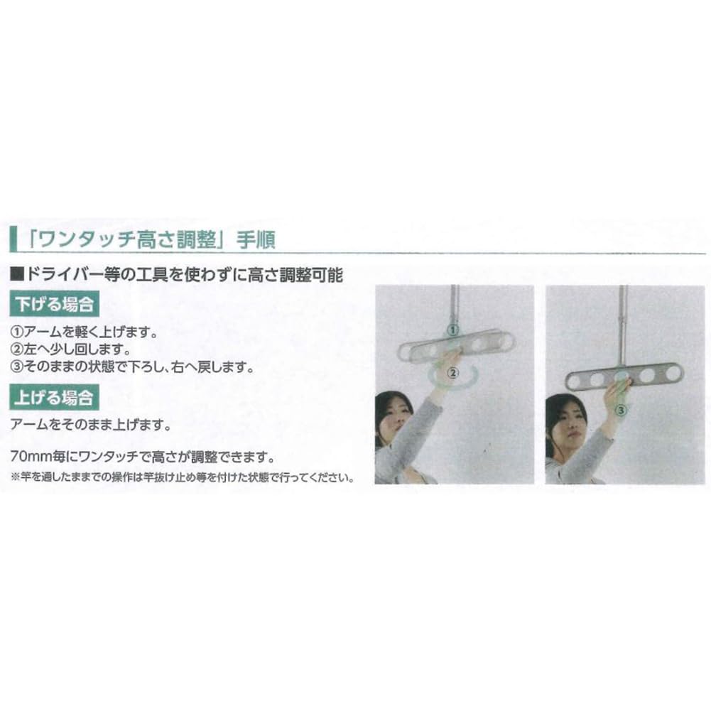 Amazon | 川口技研(Kawaguchigiken) 軒天用物干し ホスクリーン ZA