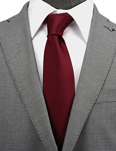Image of Classic Tie and Pocket Square Set for Men, 3.2-Inch Standard Width