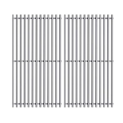 Votenli S763G (2-Pack) 7637 17.5 Inches Stainless Steel Grid Grates Replacement for Weber 46010074, Spirit 200 Series, Spirit E-210, Spirit S-210 Spirit E-220, Spirit S-220 Cooking Gas Grills