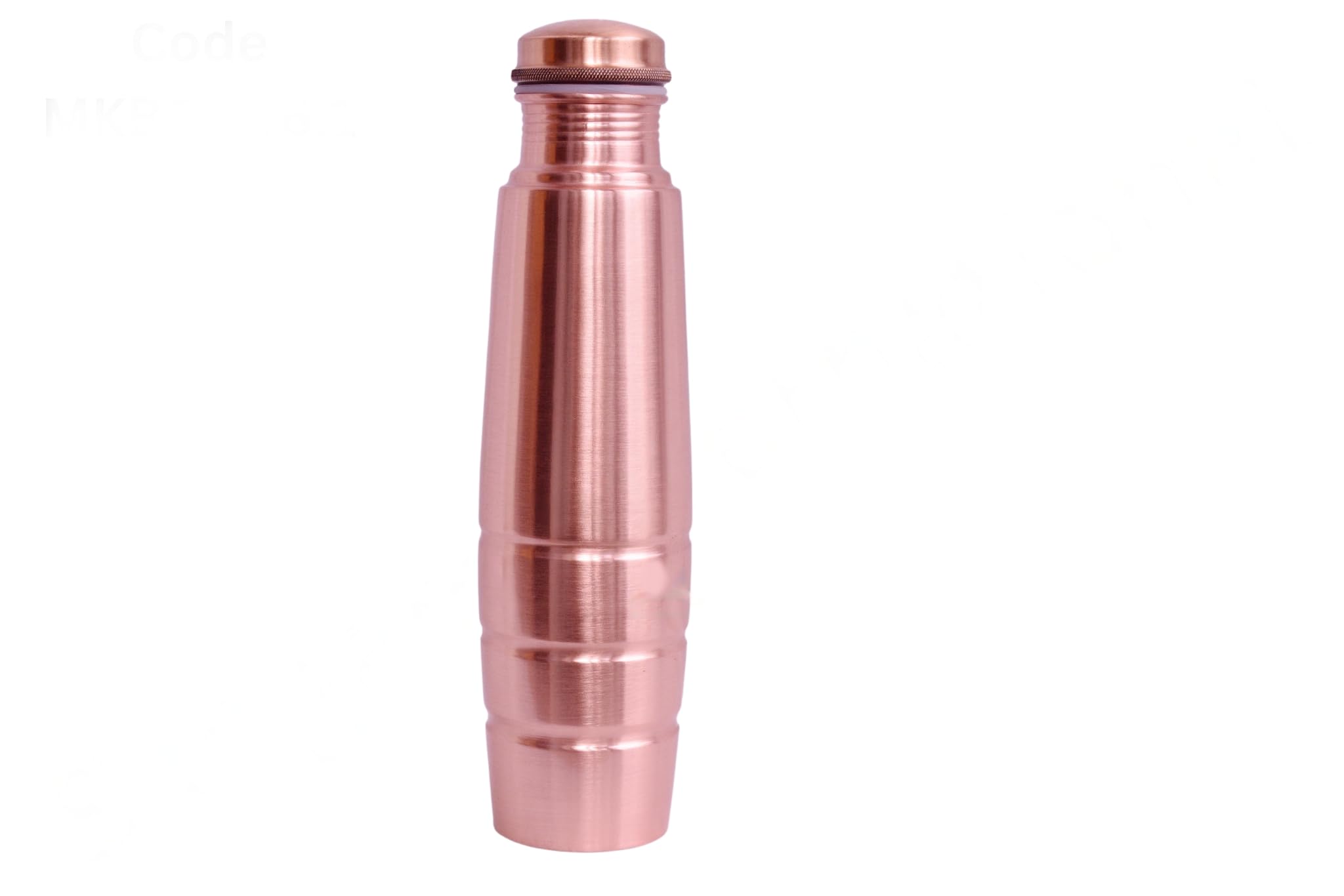 Copper Water Bottle Brown 1000 ML Leak Proof Unique Design And Glossy Finish Water Bottle For Men And Women Home Kitchen Office Health Benefit Of Ayurveda