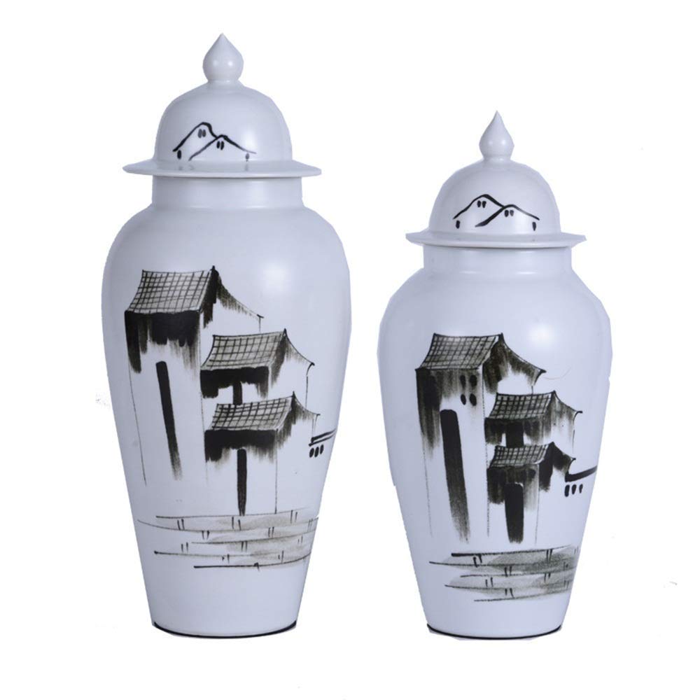 Vase en céramique artisanal chic pour décoration de table raffinée