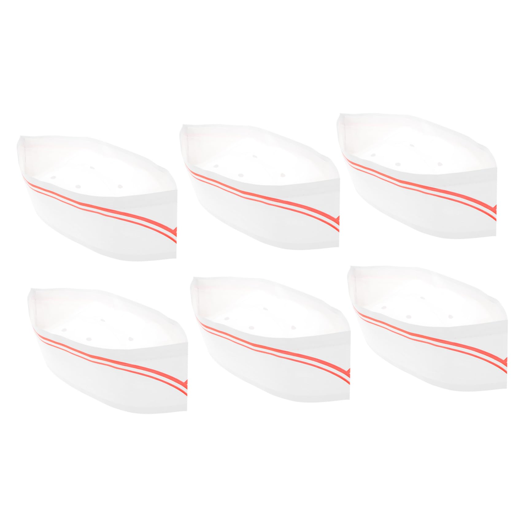 Beaupretty Gorro de Cocina Desechable de Papel 80 Unidades para Restaurante | Color Blanco, Diseño Unisex, Paquete de 80 Piezas, Uso en Pubs y Hoteles