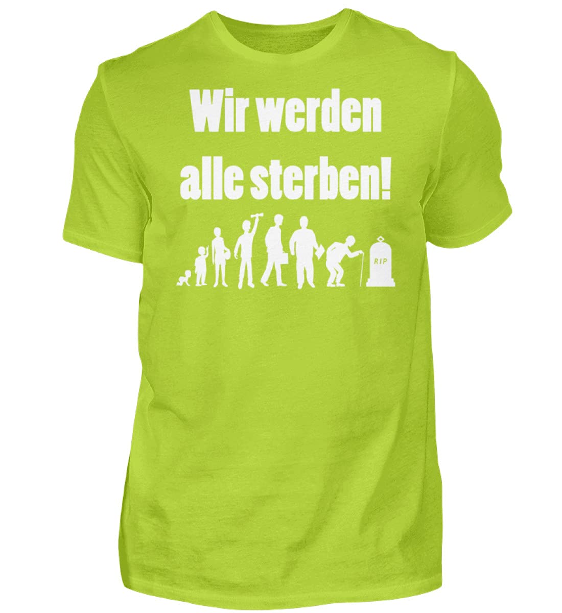 T-Shirt meurs anti-déformation coton durable homme M - 3