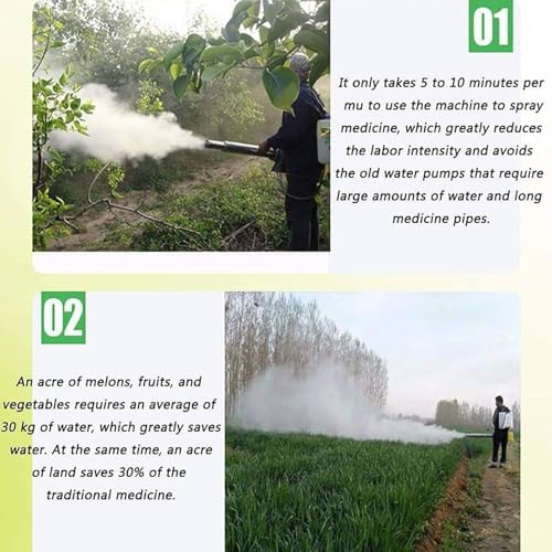 Thermal Fogger Machine 15L for Disinfection and Fumigation - Ideal for Home, Restaurant, School, Community, Hospital, and Garden Use