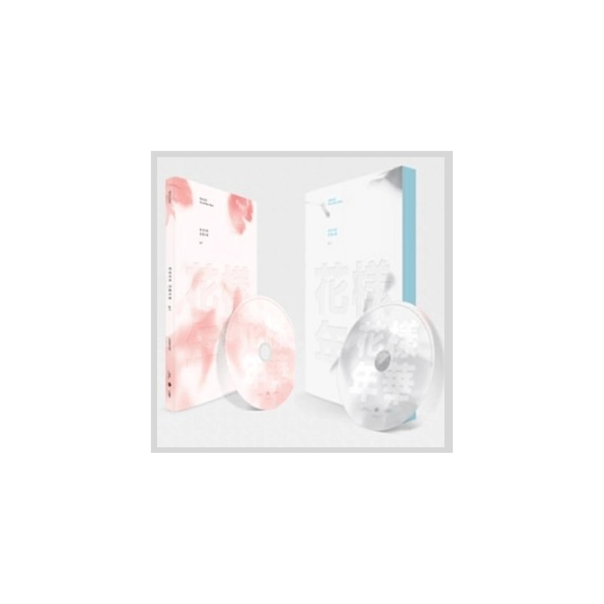 Mini album BTS In The Mood For Love Pt.1 ensemble rose et blanc avec suivi