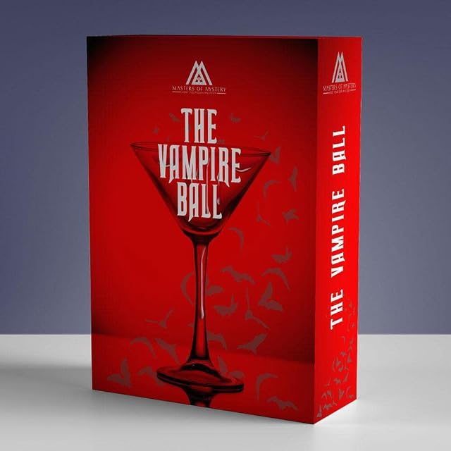 Halloween Murder Mystery Game Kit - Vampire Ball USB Version With Digital/Printable Files English 4 - 20 Players