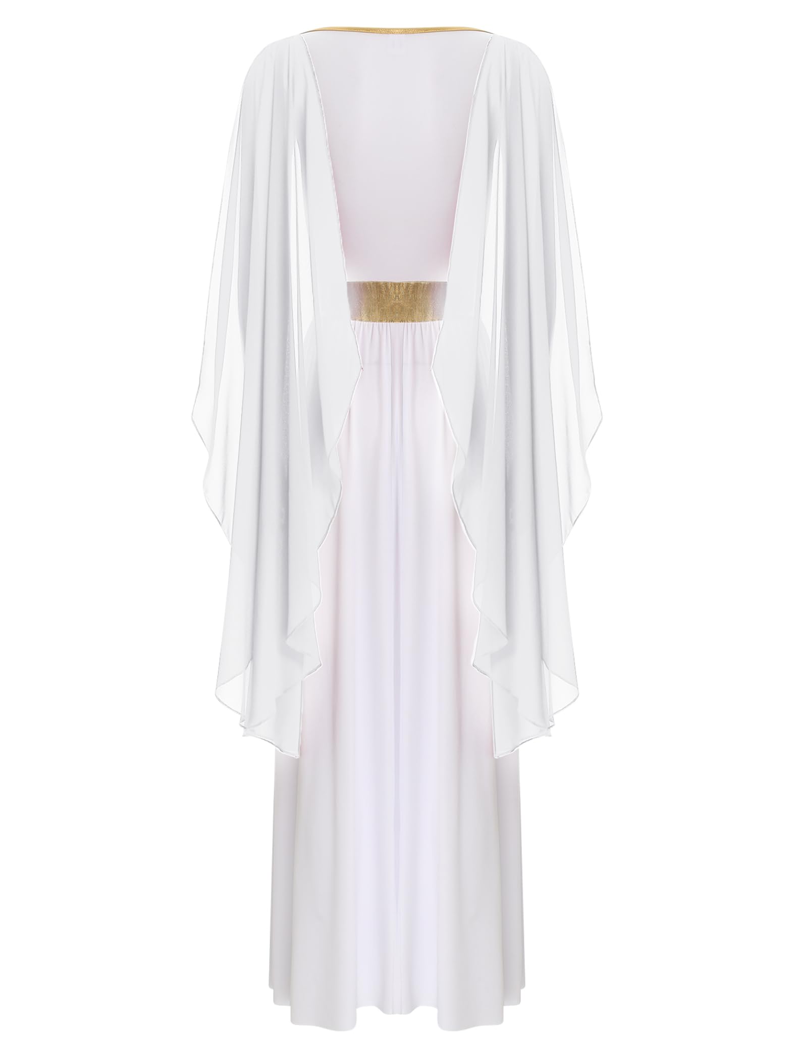 Costume de déesse grecque pour femme - Robe grecque blanche antique - Robe romaine - Pour fête à thème, spectacle et danse