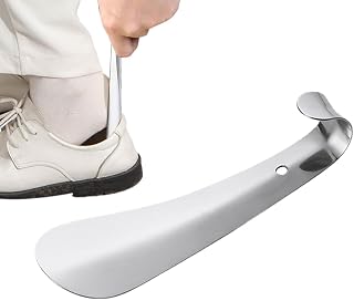 Stainless Steel Shoehorn Heavy – Duty Metal Shoe Horn Travel Shoe Horn for