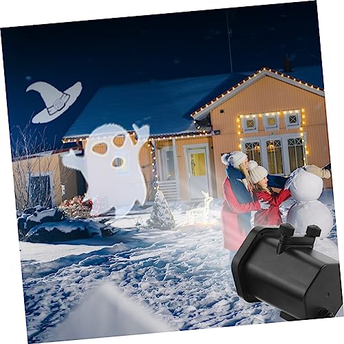 NOLITOY 1 Conjunto De Luzes Do Projetor De Halloween De Natal Suprimentos De Natal Projetor De Floco