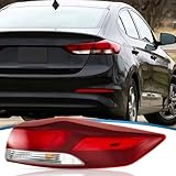TTUN AUTO Compatible with 2017-2018 Hyundai Elantra Tail Light Outer Brake Halogen Type 92402-F2020 (Passenger Side)