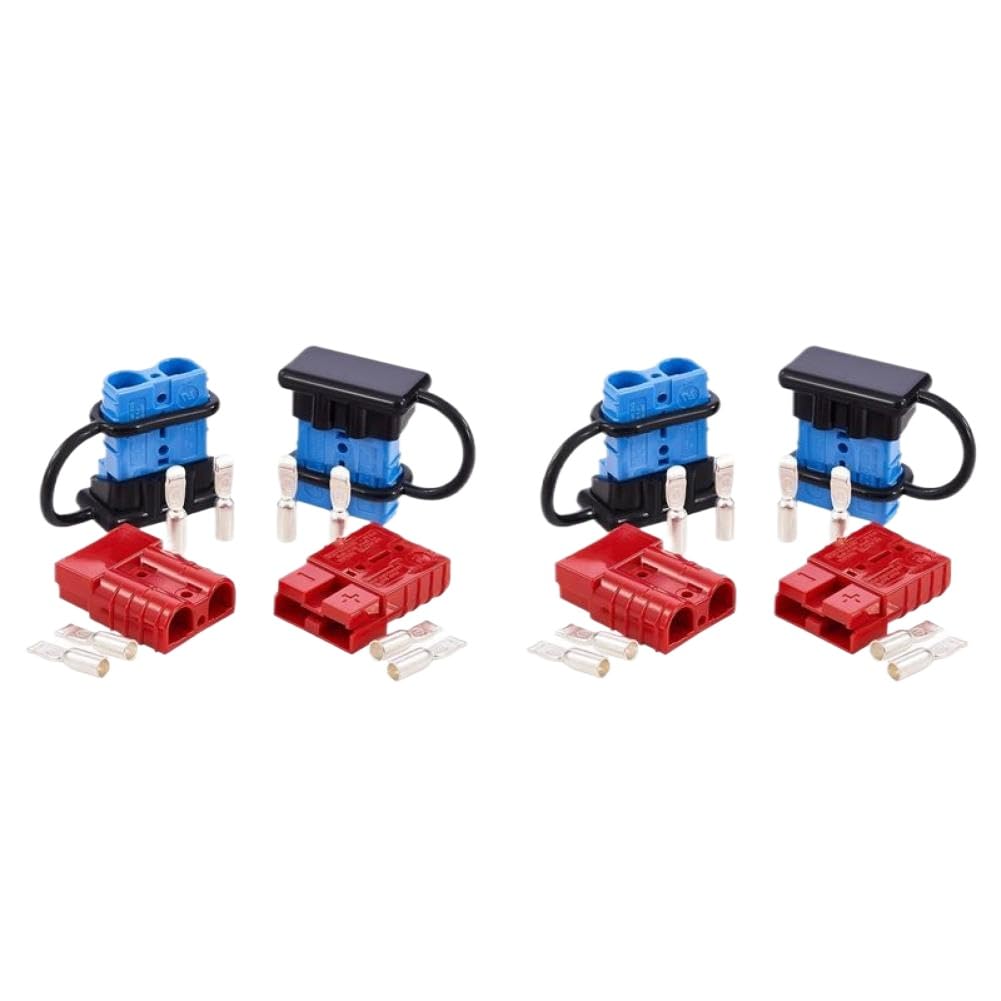 Connecteur d'alimentation 50A 6-12 AWG, 4 pièces, compatible avec Anderson