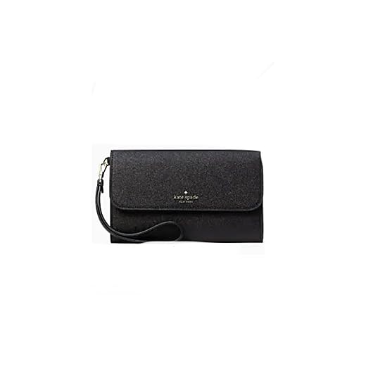 Kate Spade Tinsel Phone Wallet (Black)