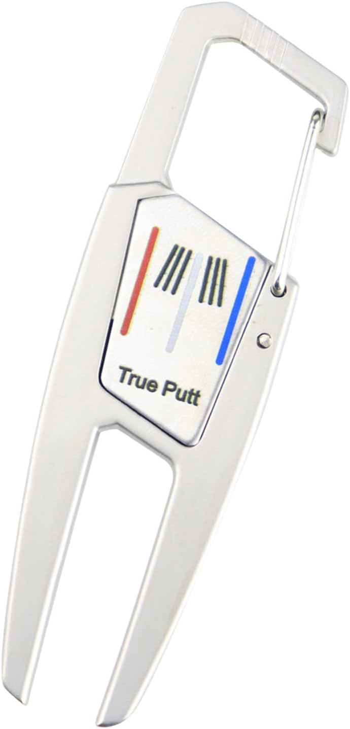 Amazon.co.jp ゴルフ修理ピッチフォーク グリーンフォークゴルフトレーニングエイドを置くポータブルゴルフピッチ ゴルファー