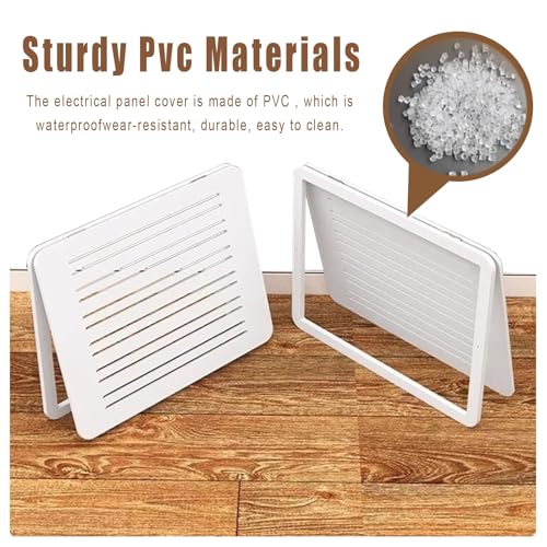 Stylish Decorative Breaker Box Cover - Wall-Mounted Electric Meter Art, Breathable Fuse Cabinet, Easy Installation, Ideal Home & Office Hidden Decor