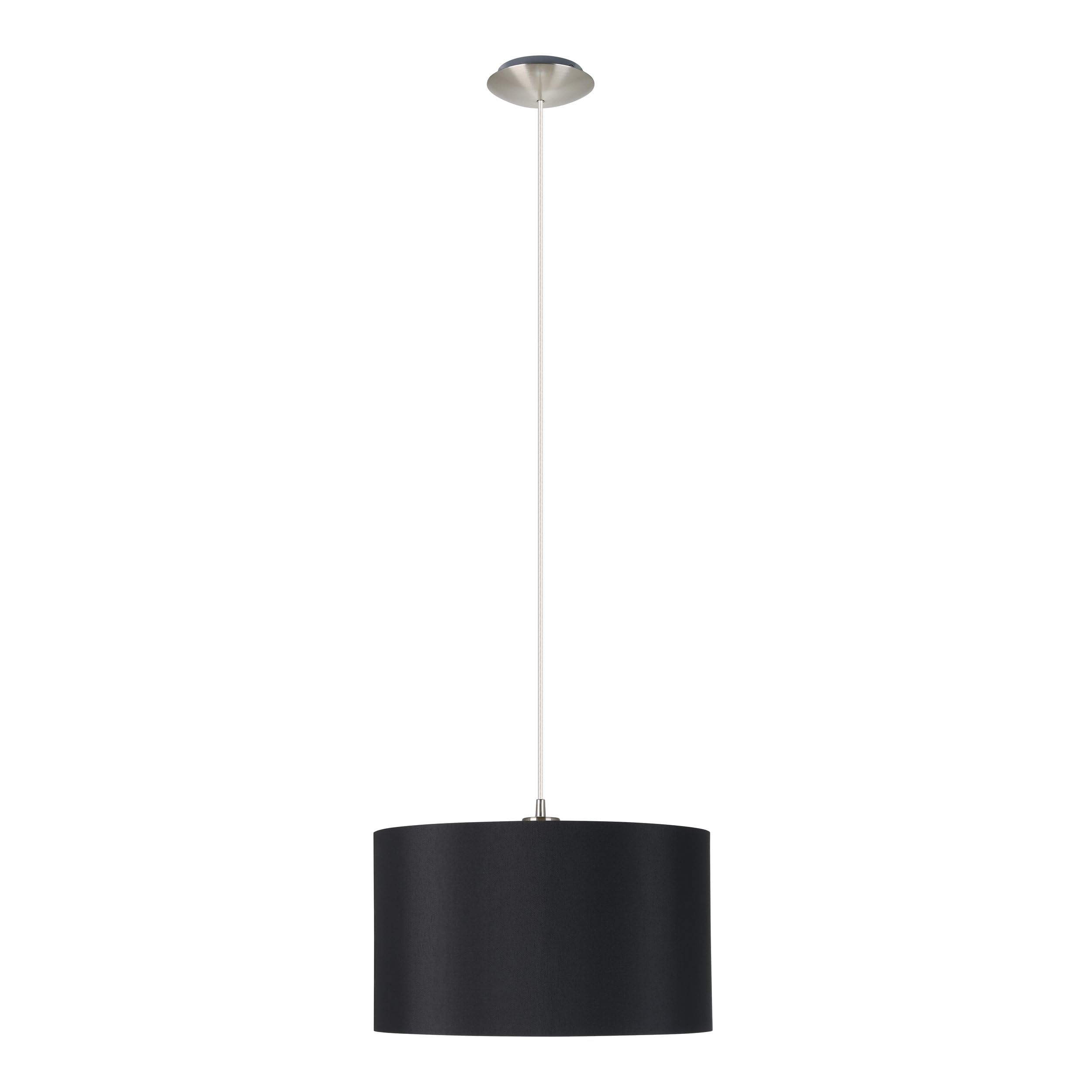 Textiel tafellamp 20215 metaal/hout licht wit