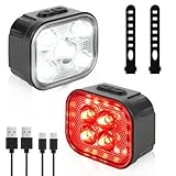 AOOSA Luz Bicicleta, Mochila y Seguridad Vial