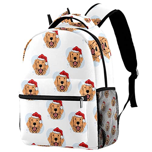 Sac à dos de voyage pour chien Campus de Noël multicolore pour filles et garçons 29x20x40cm