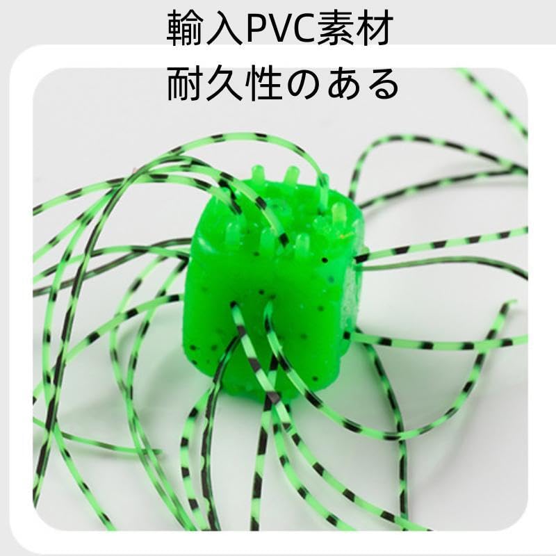 Amazon.co.jp: サイコロラバー 20個 ソフトフィッシングルアー